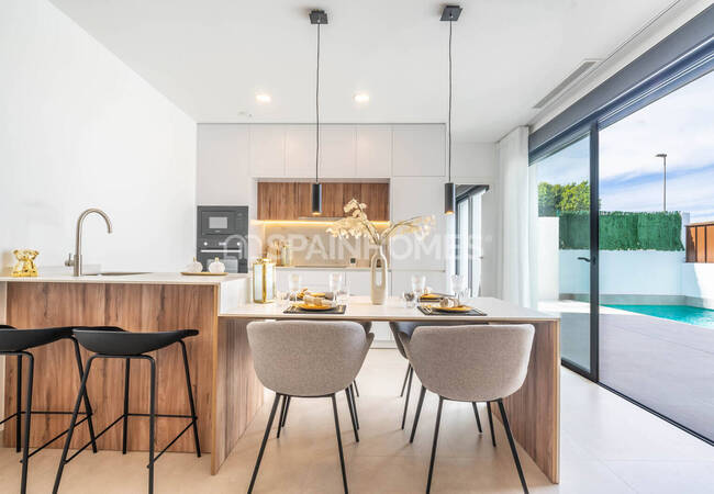 Villas Independientes Con Piscina Privada En Roldán Murcia 8