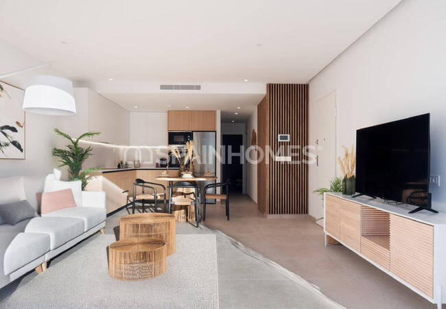 San Pedro Del Pinatar'da Özel Bahçeli ve Teraslı Daireler 5