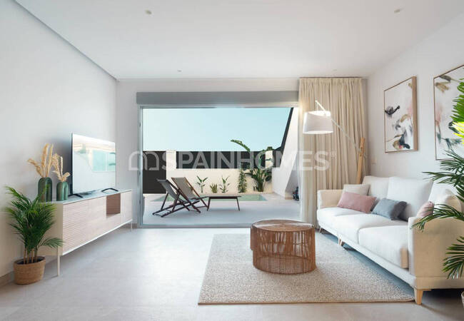 San Pedro Del Pinatar'da Özel Bahçeli ve Teraslı Daireler 4