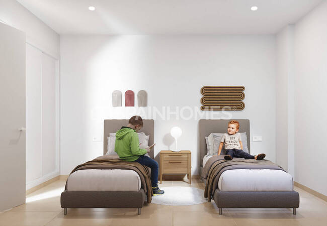 Torre-pacheco Santa Rosalía Resort'ta Teraslı Yarı Müstakil Evler 14