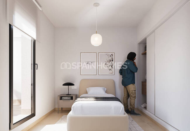Torre-pacheco Santa Rosalía Resort'ta Teraslı Yarı Müstakil Evler 15