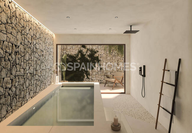 Murcia Cartagena'da Özel Havuzlu Deniz Manzaralı Villalar 14