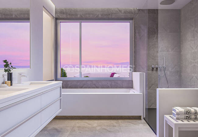 Mijas'ta Ferah ve Modern Tasarımlı Daireler 15