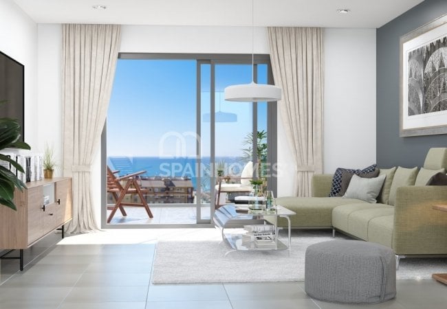 Algarrobo'da Plaja 150 Metre Mesafede Uygun Fiyatlı Daireler 9