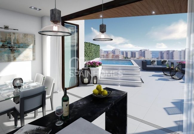 Modern 2 and 3 Bedroom Apartments in Torremolinos Málaga 9