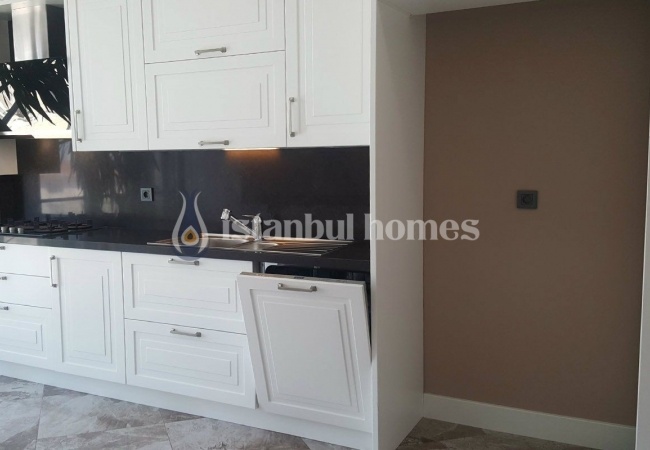 شقق دوبلكس 4+2 روف بإطلالة فريدة على المارينا في كاديكوي 7