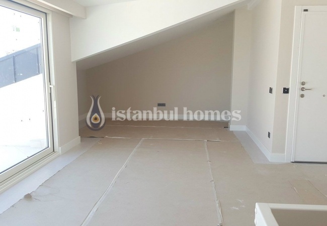 شقق دوبلكس 4+2 روف بإطلالة فريدة على المارينا في كاديكوي 10