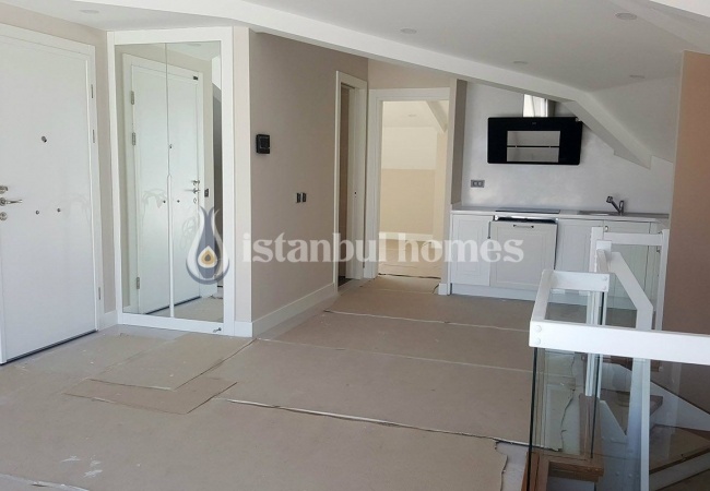 شقق دوبلكس 4+2 روف بإطلالة فريدة على المارينا في كاديكوي 11