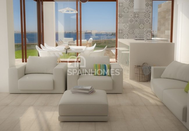 San Javier’de Golf Sahalarına Bakan Ferah Villalar 32