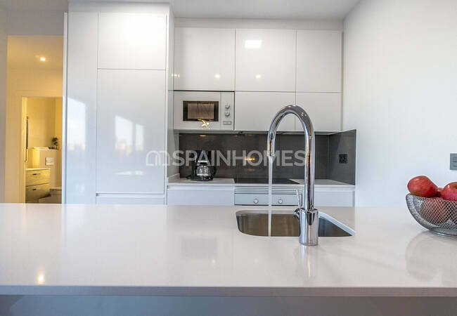 San Javier’de Golf Sahası Manzaralı Ferah Müstakil Villalar 14