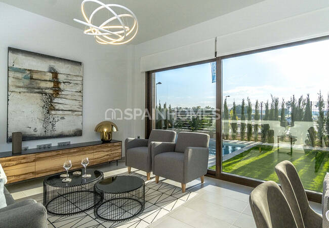 San Javier’de Golf Sahası Manzaralı Ferah Müstakil Villalar 25