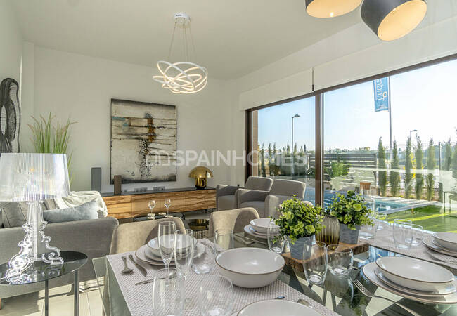 San Javier’de Golf Sahası Manzaralı Ferah Müstakil Villalar 26