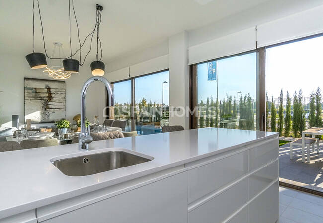 San Javier’de Golf Sahası Manzaralı Ferah Müstakil Villalar 18