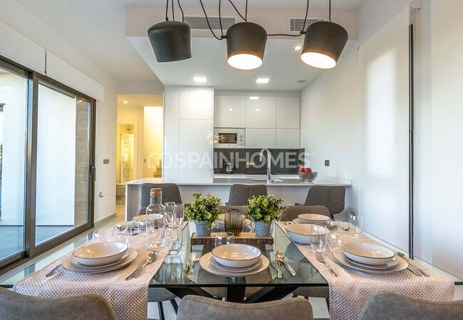 San Javier’de Golf Sahası Manzaralı Ferah Müstakil Villalar 20