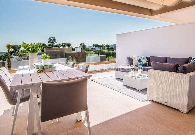 Mijas'ta Modern Tasarımlı Panoramik Manzaralı Daireler 39