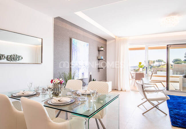 Mijas'ta Modern Tasarımlı Panoramik Manzaralı Daireler 20