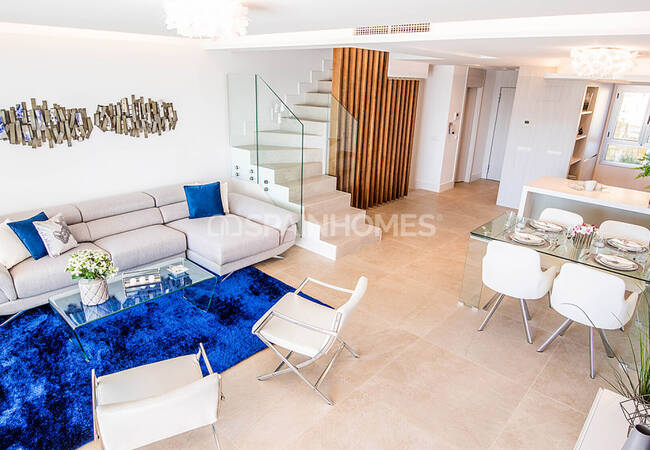 Mijas'ta Modern Tasarımlı Panoramik Manzaralı Daireler 13