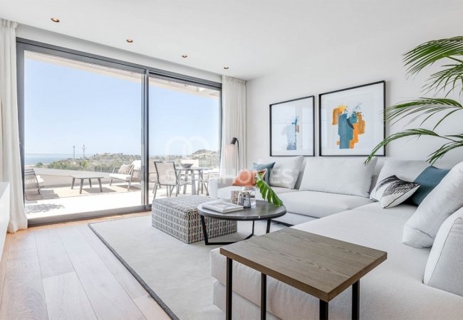 Málaga'nın Merkezinde Şehir ve Deniz Manzaralı Lüks Daireler 9