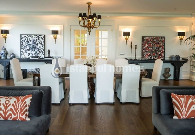 7+1 Bosphorus View Villas in Beykoz 150 M to the Sea 12