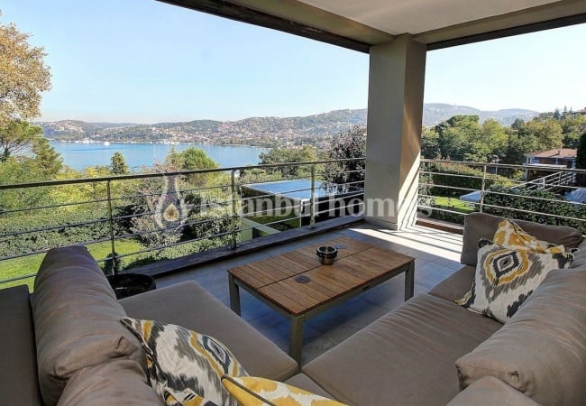 7+1 Bosphorus View Villas in Beykoz 150 M to the Sea 28