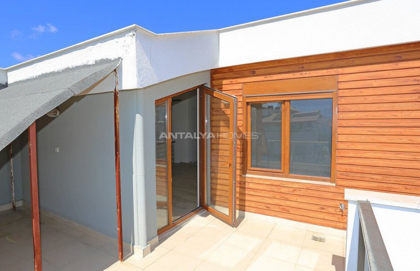 Duplex 4+1 Apartment with Terrace in Konyaalti Hurma 28