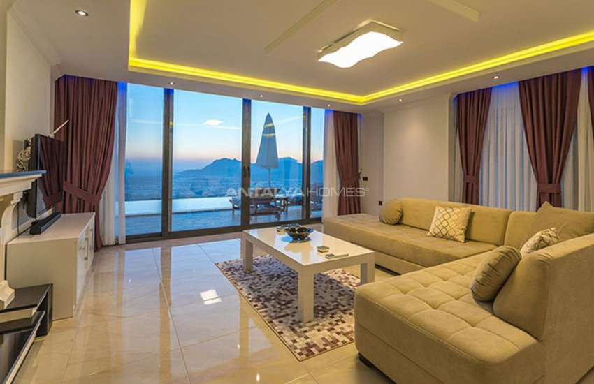 Contemporary Villa in Kalkan Turkey with Furniture 17