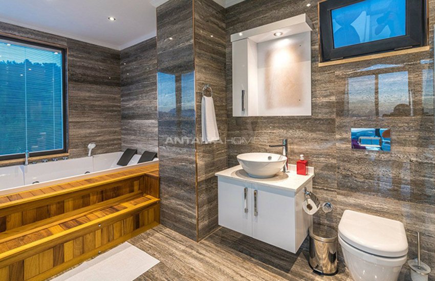 Contemporary Villa in Kalkan Turkey with Furniture 14