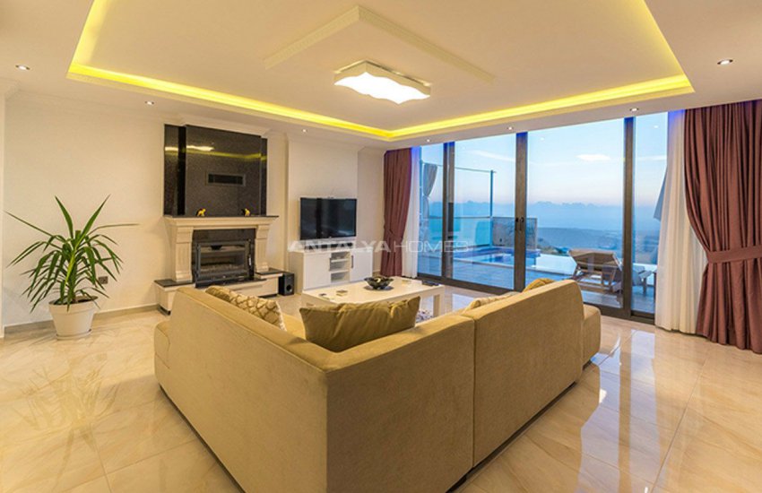 Contemporary Villa in Kalkan Turkey with Furniture 16