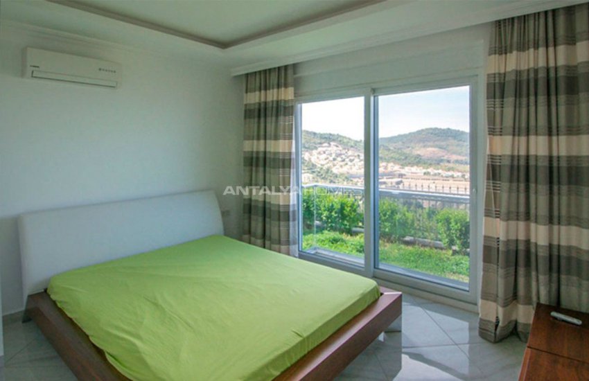 Furnished Sea View House with Private Pool in Kargicak 22