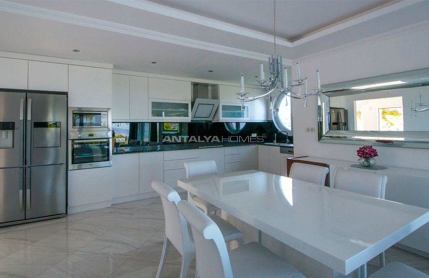 Furnished Sea View House with Private Pool in Kargicak 15