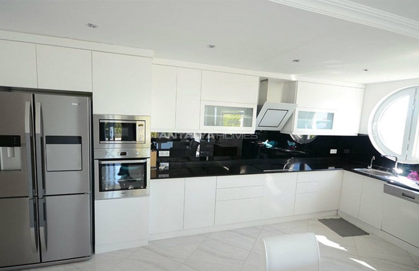 Furnished Sea View House with Private Pool in Kargicak 16