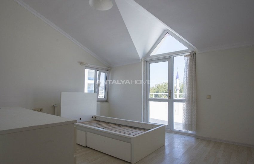 Spacious Duplex Flat with Natural Gas in Lara Antalya 20