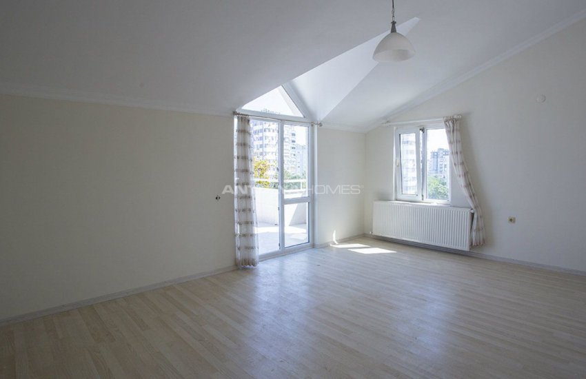 Spacious Duplex Flat with Natural Gas in Lara Antalya 23