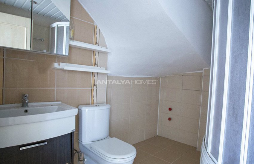 Spacious Duplex Flat with Natural Gas in Lara Antalya 27