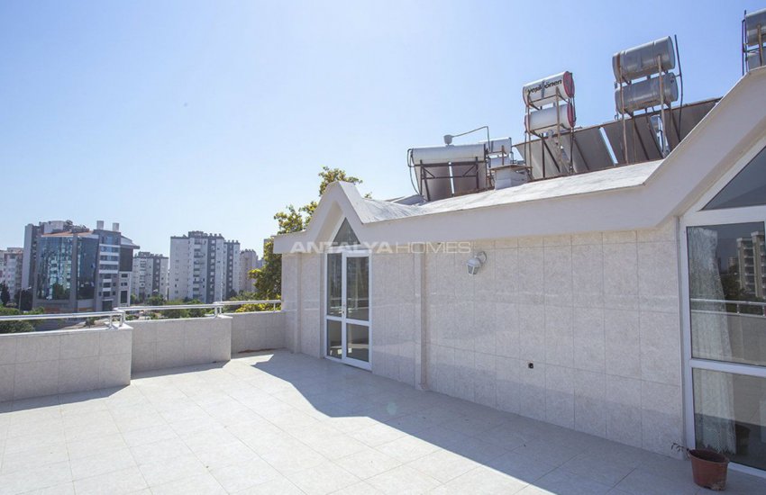 Spacious Duplex Flat with Natural Gas in Lara Antalya 30