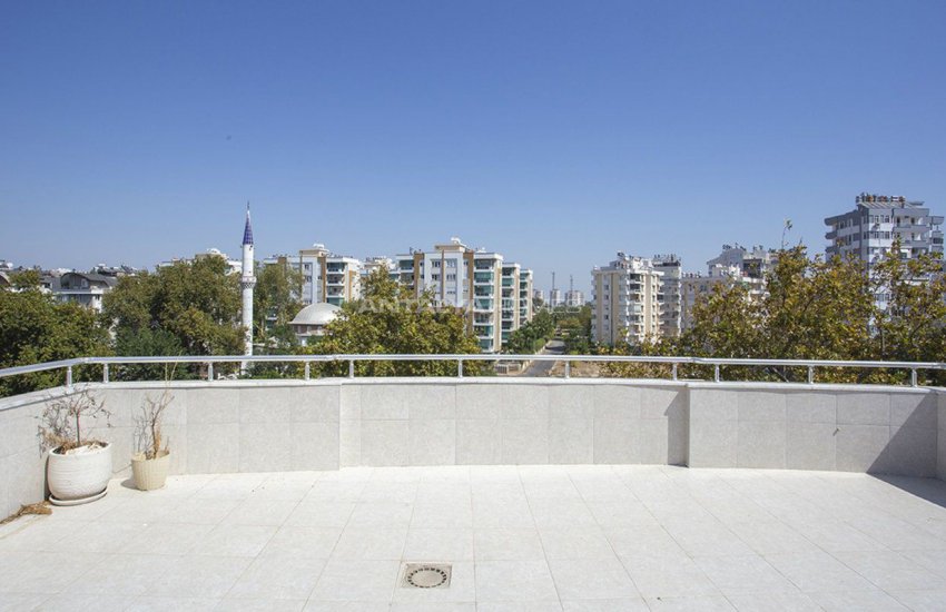 Spacious Duplex Flat with Natural Gas in Lara Antalya 31