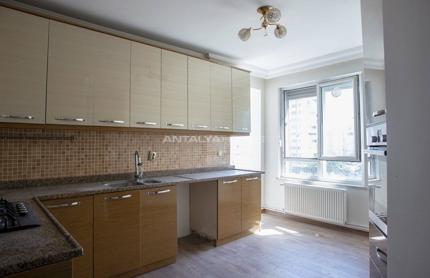 Spacious Duplex Flat with Natural Gas in Lara Antalya 13