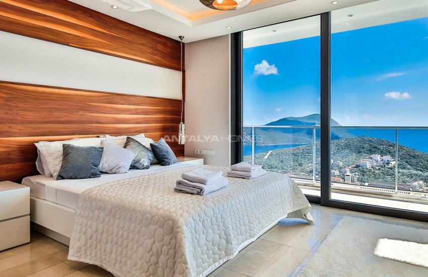 Makelloses Design Kalkan Villa Zu Fuß Zum Strand 35