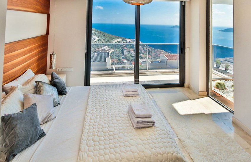 Makelloses Design Kalkan Villa Zu Fuß Zum Strand 36