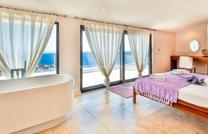 Makelloses Design Kalkan Villa Zu Fuß Zum Strand 38