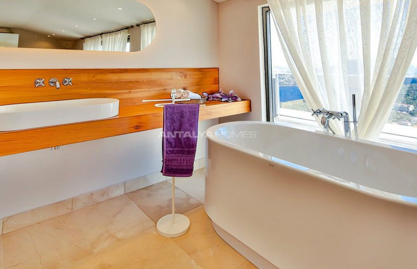 Makelloses Design Kalkan Villa Zu Fuß Zum Strand 42