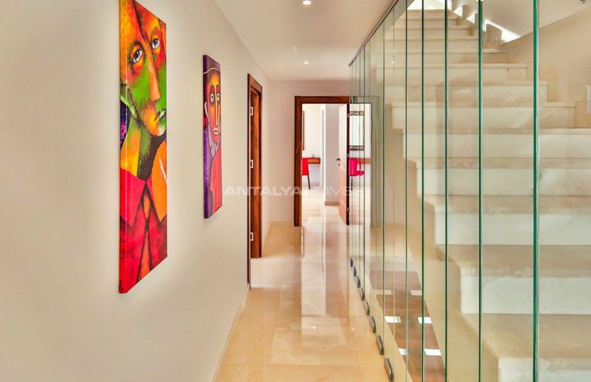 Makelloses Design Kalkan Villa Zu Fuß Zum Strand 43