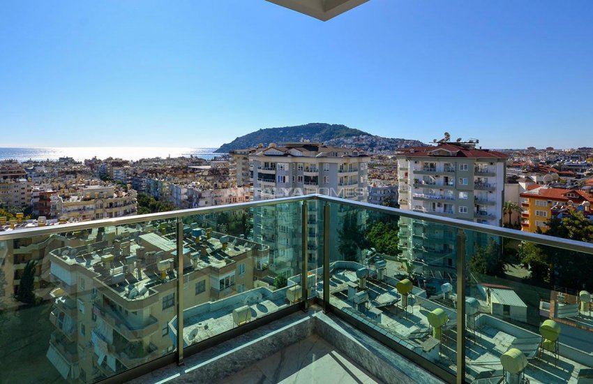 Berg Und Meerblick Wohnungen In Alanya Zentrum 34