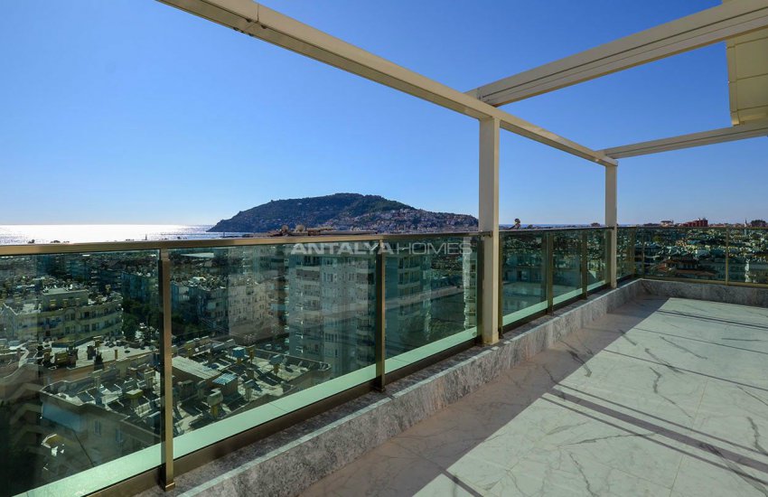 Berg Und Meerblick Wohnungen In Alanya Zentrum 35