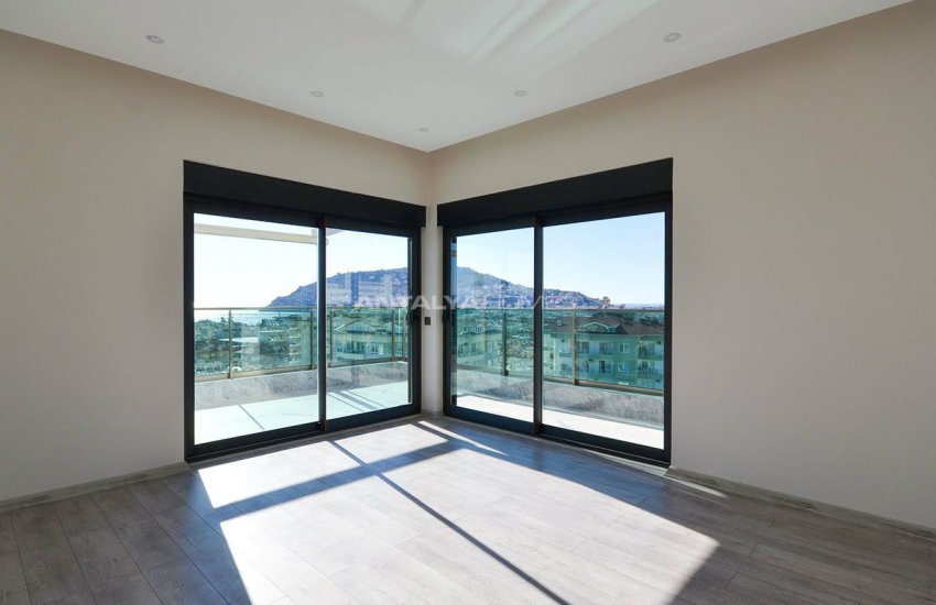 Berg Und Meerblick Wohnungen In Alanya Zentrum 21