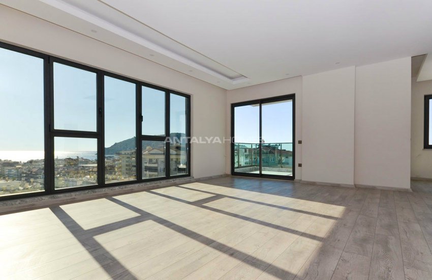 Berg Und Meerblick Wohnungen In Alanya Zentrum 14