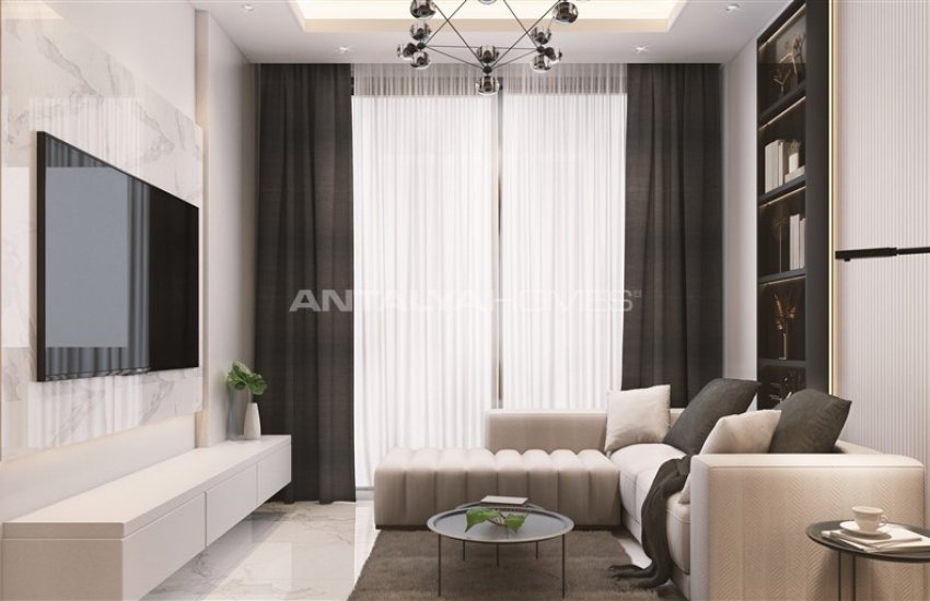 Modernly Designed Real Estate Surrounded by Nature in Alanya 13