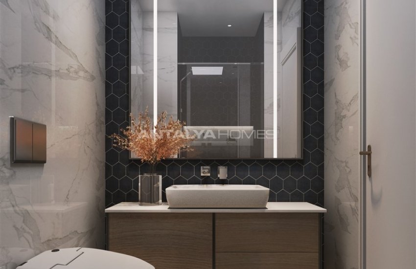 Modernly Designed Real Estate Surrounded by Nature in Alanya 15