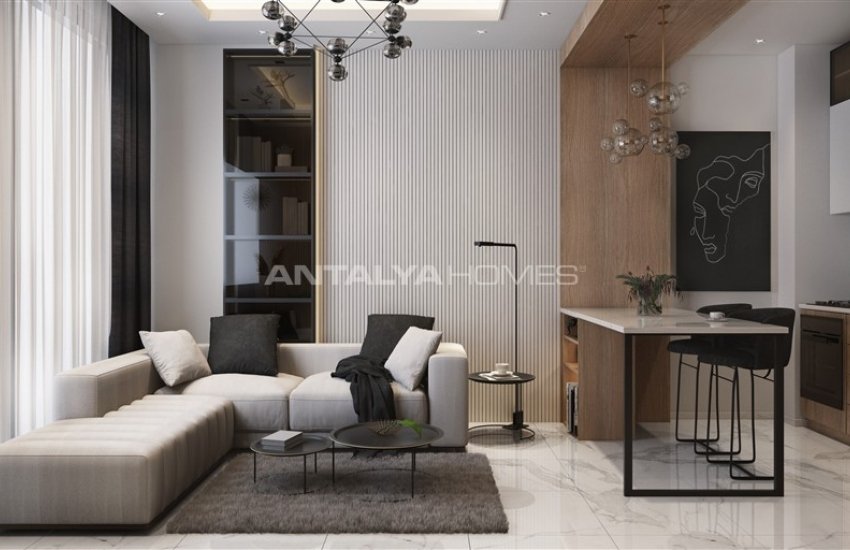 Modernly Designed Real Estate Surrounded by Nature in Alanya 9