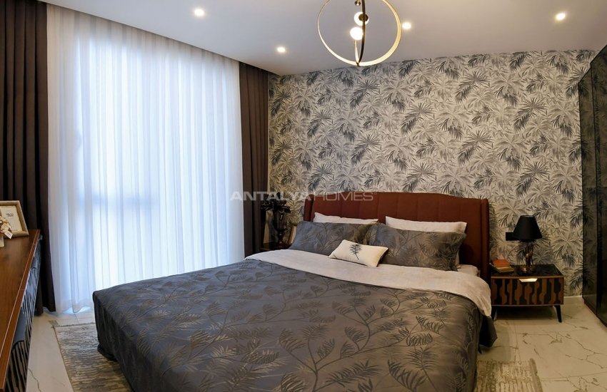 Современные Квартиры в 250 м от Пляжа в Центре Алании 23